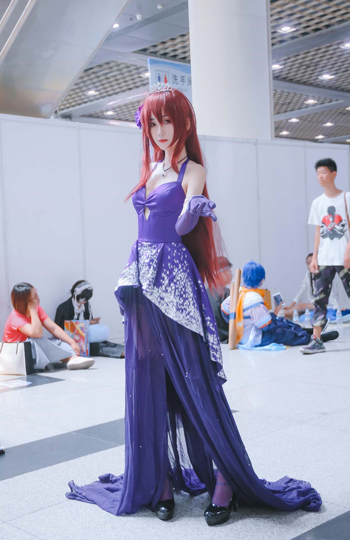 妖君白研 – FATE GRAND ORDER COS FGO漫展场照斯卡哈