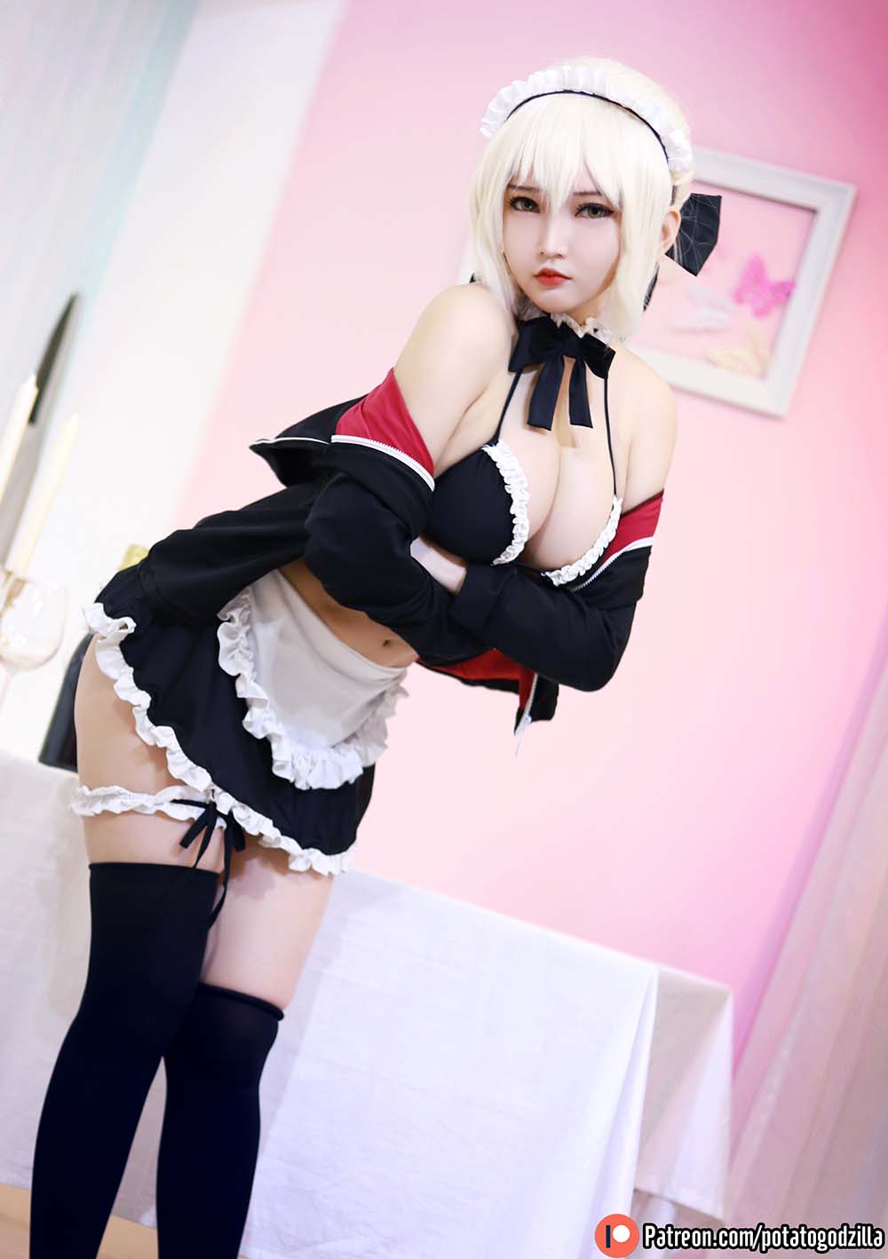 Potato Godzilla – Saber Alter Maid