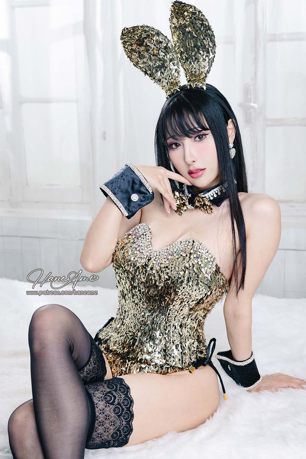 Hane Ame 雨波写真 – Original Dazzling Bunny 金炫兔女郎