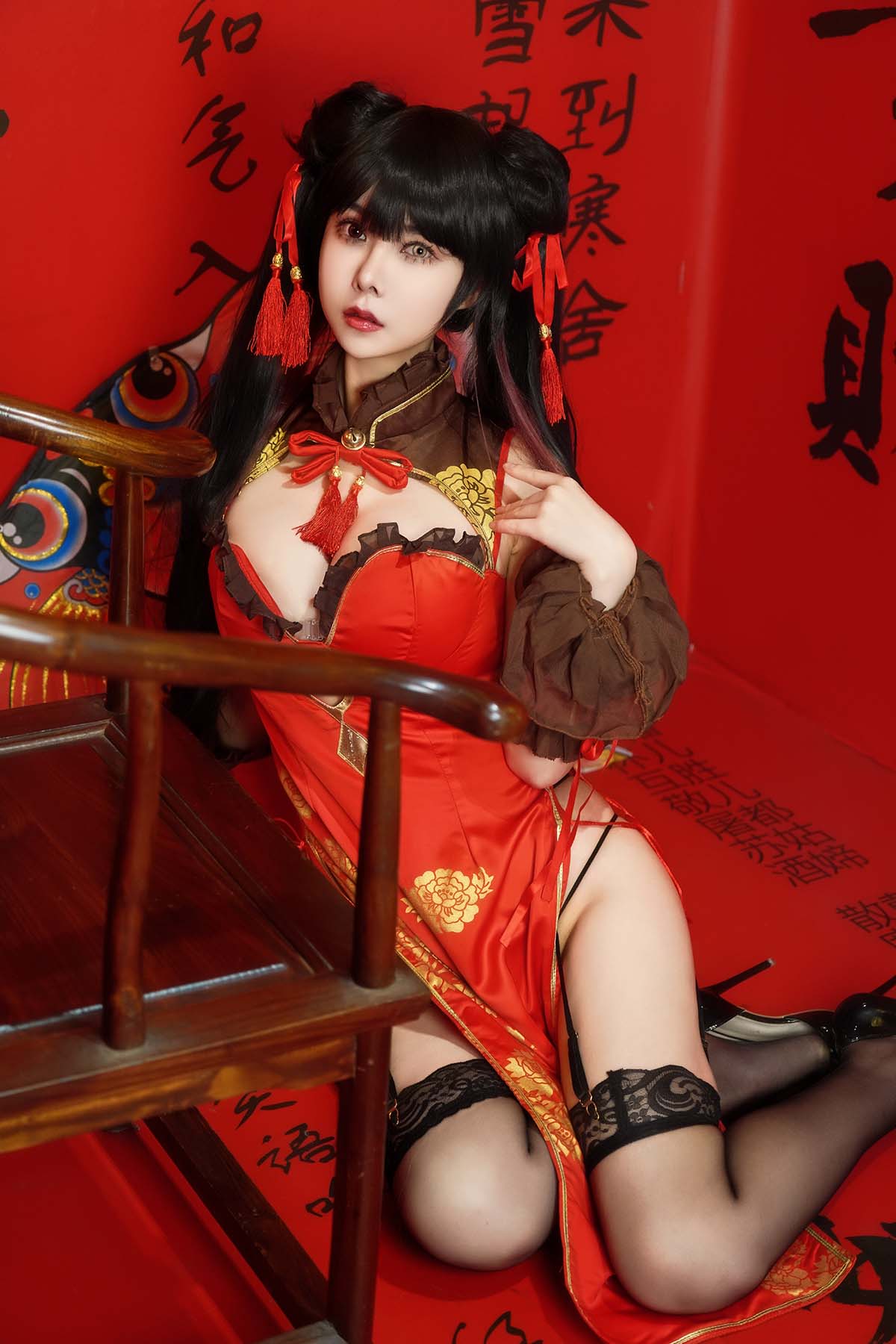 亚马逊鲶鱼 – 时崎狂三 旗袍