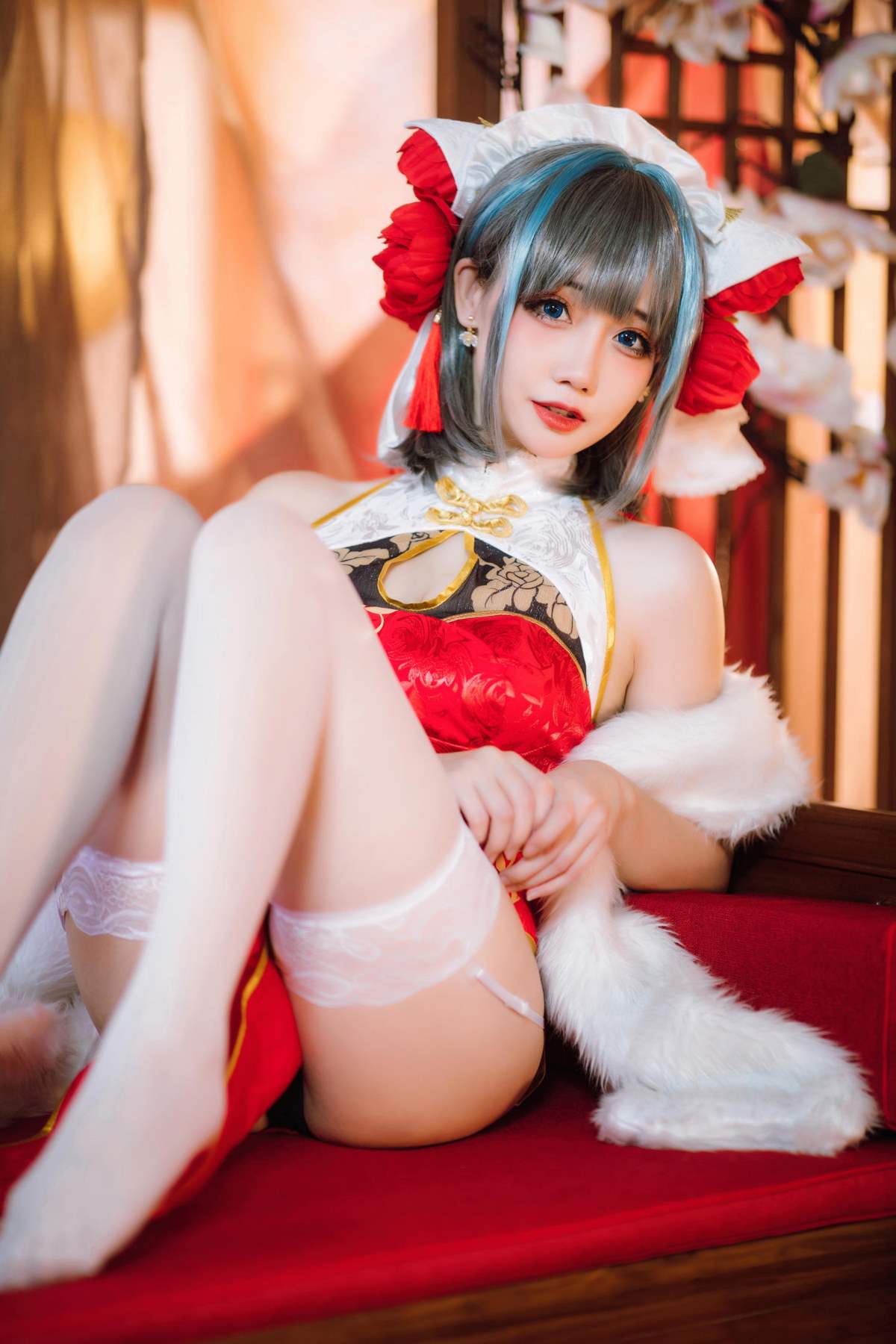 焖焖碳 – 碧蓝航线 柴郡旗袍